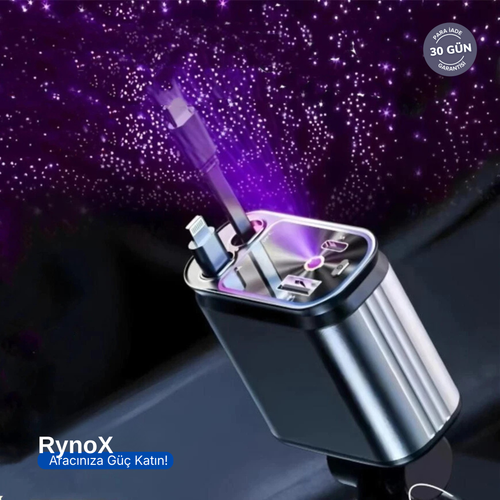 RynoX Araç İçi Şarj Cihazı