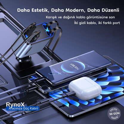 RynoX Araç İçi Şarj Cihazı